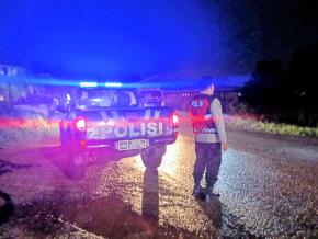 Upaya Aipda Dian Pastikan Wilayah Rawan Kondusif, Polsek Telagasari Gencar Lakukan Patroli