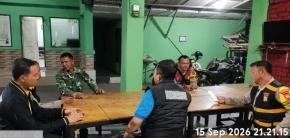 Perkuat Sinergitas Serta Komunikasi Antara TNI dan Polri, Personil Polsek Klari Silaturahmi Kamtibmas ke Mako Korami