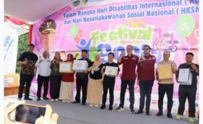 Peringati Hari Disabilitas Internasional (HDI) dan Hari Kesetiakawanan Sosial Nasional  (HKSN), Dinsos Kota Sukabumi Gelar Festival Sosial