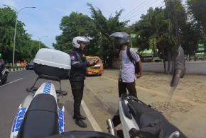 Upaya Polantas diKarawang, Berikan Pengetahuan Etika Tertib Berlalu Lintas Kepada Pelajar