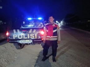 Upaya Aipda Dian Kembali Pastikan Wilayah Rawan Kondusif, Polsek Telagasari Gencar Lakukan Patroli