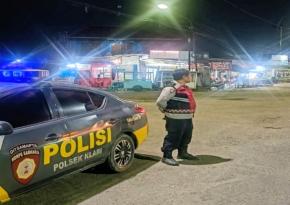 Patroli Malam Polsek Klari Menyisir Wilayah Rawan Tawuran Malam