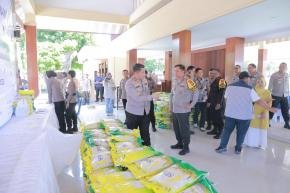 Polda NTB Gelar Pasar Murah dalam Gerakan Pangan Murah Polri Serentak