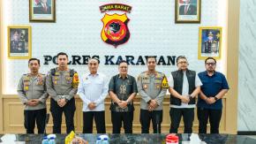 Polres Karawang Sambut Kunjungan Kerja Tim Kompolnas Dalam Rangka Pengawasan Kesiapan Pelaksanaan Ops Nataru Tahun 2025 