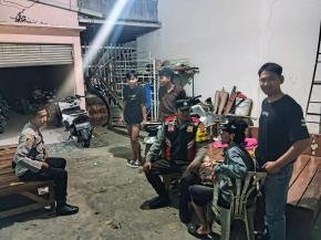 Kapolsek Batujaya Himbau Masyarakat Desa Telukbango terkait Kamtibmas melalui kegiatan Ngawangkong