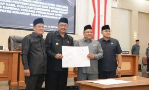 DPRD Kabupaten Sukabumi Gelar Rapat Keputusan Terkait Evaluasi Gubernur Terhadap Raperda Perubahan APBD 2025
