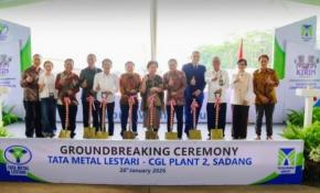 Purwakarta Perkuat Industri Baja, Bupati Hadiri Groundbreaking CGL 2 PT Tata Metal Lestari