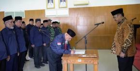 BUPATI SUKABUMI H. ASEP JAPAR HARAP FKUB MEMBANGUN SINERGI DAN HARMONI DALAM KEBERAGAMAN
