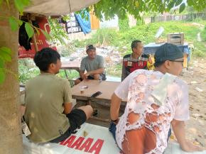 Upaya Anggota Polsek Batujaya Kembali laksanakan Patroli Dialogis dan Sambangi Masyarakat