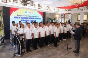 Trias Andriana Nahkodai KONI Kuningan, Resmi Dilantik Periode 2025-2029, Targetkan Prestasi Porprov 2026