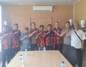Kanit Intelkam Polsek Telukjambe Timur Monitoring Audiensi oleh Ormas PP ke PT. LPM