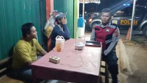 Bhabinkamtibmas Polsek Telagasari Siapkan Warga Hadapi Gukamtibmas dengan Giat Siskamling