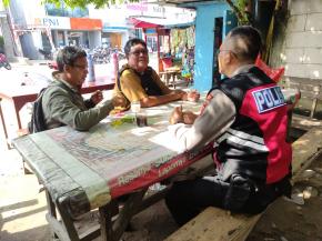 Aiptu Yosep Bhabinkamtibmas Polsek Telagasari Kembali Sampaikan Himbauan TPPO Kepada Masyarakat Binaan