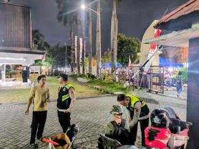 Patroli Rinjani Presisi Biddokkes Polda NTB Sambangi Taman Budaya Mataram, Ajak Warga Bersinergi Jaga Kamtibmas