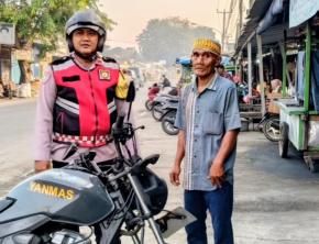 Upaya Anggota Prekat Polsek Banyusari Giat Patroli Jalan Raya Antisipasi Kejahatan