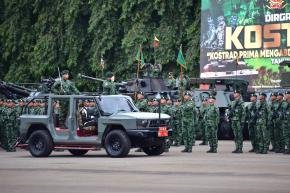 KAS KORMAR HADIRI PERINGATAN HUT KE-65 KOSTRAD