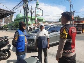 Cegah C3, Bhabinkamtibmas Polsek Telagasari Sebar Pesan Kamtibmas