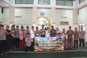 Jumat Curhat Kah di Dangdeur, Wakapolres Subang Respons Keluhan Warga soal Curanmor hingga Balap Liar
