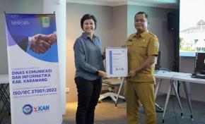 Diskominfo Karawang Gelar Diskusi Keberlangsungan Penerapan Sistem Manajemen Keamanan Informasi (SMKI) berbasis SNI ISO/IEC 27001:2022