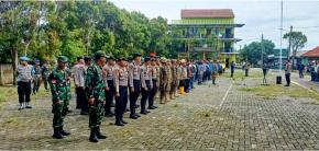 Polsek Rengasdengklok, Melaksanakan Apel sekaligus Persiapan Pelayanan Pengamanan Pembongkaran Bangunan Liar