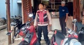 Upaya Personel Polsek Lemahabang Sosialisasikan Pelarangan Knalpot Tidak Sesuai Spesifikasi Teknis