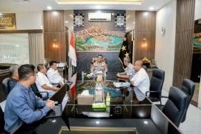 Kapolda NTB Terima Audiensi Dirut PT TCN Gili Trawangan