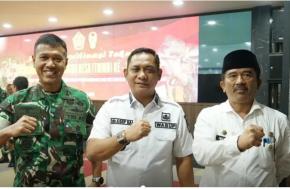 Wabup Bekasi Asep Surya Atmaja Bersama Dandim 0509/Bekasi, Komitmen Dukung Program TMMD untuk Pemerataan Pembangunan Desa