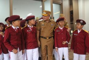 Belajar Bermimpi di Rumah Pemerintahan: Bupati Dian Ajak Siswa Sekolah Rakyat Menyapa Masa Depan