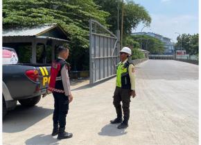 Polsek Pangkalan Rutin Lakukan Patroli Prekat, Kontrol Situasi Kamtibmas PT. Juishin