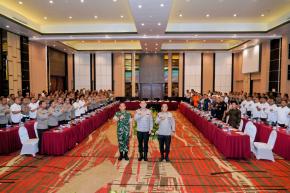 Wakapolda NTB Pimpin Rakor Linsek, 30 Pos Disiapkan Jelang Natal dan Tahun Baru