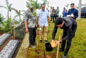 Upaya Jaga Kelestarian Lingkungan Sekaligus Memitigasi Risiko Bencana Terus Diperkuat di Kabupaten Sumedang dengan Melakukan Penanaman Pohon