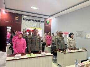 Biddokkes Polda NTB Tegaskan Komitmen Antinarkoba dan Disiplin Lewat Penandatanganan Pakta Integritas