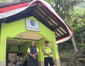 Cegah Potensi Kejahatan, Personil Polsek Tegalwaru Patroli Siang Monitoring Curug Cigeuntis Loji