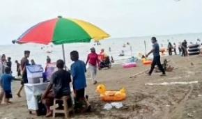Pantai Pulau Putri Cikeong, Libur Awal Tahun Dongkrak Ekonomi Warga Lokal