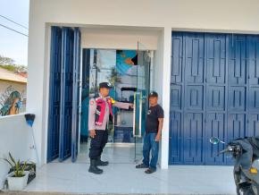 Upaya Tingkatkan Anggota Polsek Batujaya Ciptakan Keamanan di Bank Mandiri Unit Batujaya dan mengantisipasi terjadinya Pencurian/Pembobolan ATM