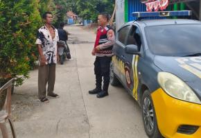 Patroli Polsek Klari Himbau dan Sampaikan Pesan Pesan Kamtibmas