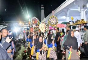 Wabup Kuningan Tuti Andriani Hadiri Peringatan Maulid Nabi Muhammad SAW di Kelurahan Ciporang