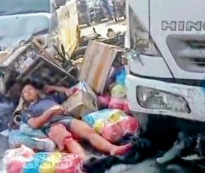 Pagi Kelabu Menyelimuti Jalan A. Yani Dawuan, Truk Rem Blong di Cikampek, Libatkan 7 Kendaraan & Tewaskan 2 Pengendara Motor