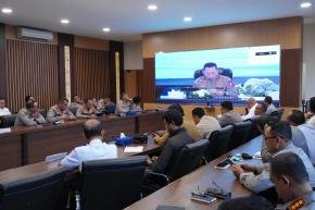 Polda NTB Ikuti Rapat Lintas Sektoral, Matangkan Persiapan Ops Ketupat 2026