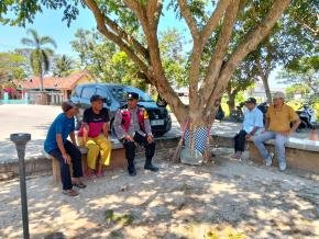 Antisipasi GU Kamtibmas di Tempat Wisata Museum Candi Jiwa Batujaya melalui kegiatan Patroli Prekatnya di Wilayah