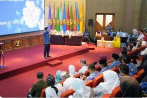 Bupati Sumedang Dony Ahmad Munir Hadiri Peringatan Hari AIDS Sedunia Tingkat Kabupaten Sumedang Tahun 2025