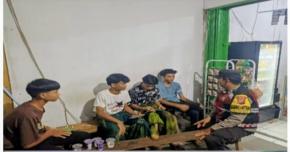 Bhabinkamtibmas Polsek Tegalwaru Ajak Warga Kampung Bakan Ngantay Desa Cintalaksana Waspada Gukamtibmas