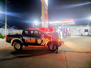 Antisipasi Gukamtibmas di Malam Hari, Polsek Telagasari Gelar Patroli