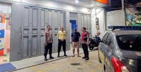 Patroli KRYD Malam, Personel Polsek Klari Menyisir Pertokoan