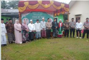 Kapolsek Pangkalan Bersama Forkopicam Peringati Isra Miraj 1447 H, Momentum Teladani Akhlak Rasullullah