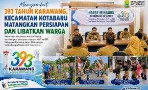Menyambut 393 Tahun Karawang, Kecamatan Kotabaru Matangkan Persiapan dan Libatkan Warga 