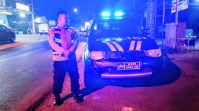 Polsek Telagasari Lakukan Patroli Malam Untuk Cegah Gukamtibmas