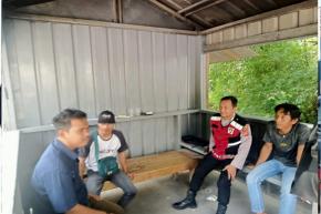 Bhabinkamtibmas Polsek Pangkalan Gelar Sosialisasi TPPO Kepada Warga Tamansari