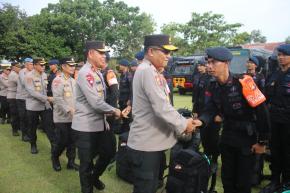 100 Personel Brimob Polda NTB Dikirim ke Aceh Tamiang, Fokus Bantu Korban Bencana