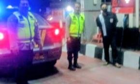 Polsek Jatisari Melaksanakan Patroli KRYD dinihari,, Sasaran SPBU Balonggandu.